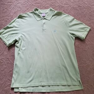 Brooks Brothers Performance Polo Shirt Adult Extra Large XL Orig  Fit LIME GREEN